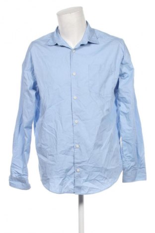 Herrenhemd Originals By Jack & Jones, Größe L, Farbe Blau, Preis 23,99 €
