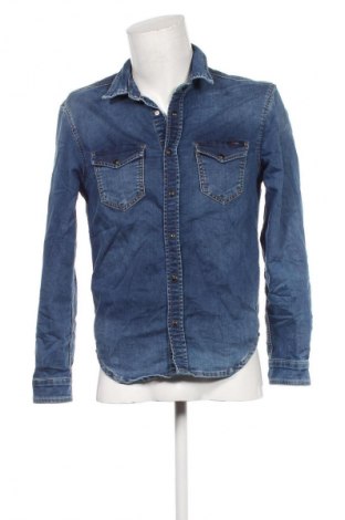 Ανδρικό πουκάμισο Pepe Jeans, Μέγεθος M, Χρώμα Μπλέ, Τιμή 35,99 €