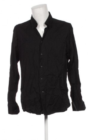 Herrenhemd Pierre Cardin, Größe XL, Farbe Schwarz, Preis 27,90 €