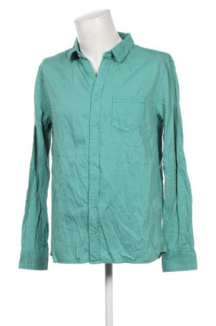 Męska koszula Pull&Bear, Rozmiar L, Kolor Zielony, Cena 66,69 zł