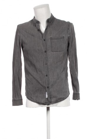 Herrenhemd Pull&Bear, Größe M, Farbe Grau, Preis € 15,13