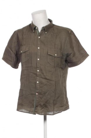 Cămașă de bărbați Tommy Hilfiger, Mărime XL, Culoare Verde, Preț 159,59 Lei