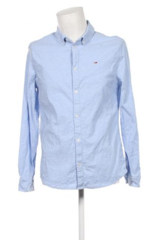 Pánska košeľa  Tommy Jeans, Veľkosť L, Farba Modrá, Cena  86,95 €