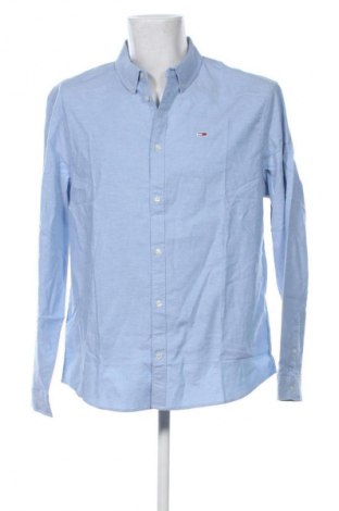 Herrenhemd Tommy Jeans, Größe XXL, Farbe Blau, Preis € 97,99
