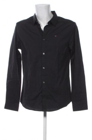 Ανδρικό πουκάμισο Tommy Jeans, Μέγεθος L, Χρώμα Μαύρο, Τιμή 89,99 €