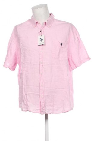 Herrenhemd U.S. Polo Assn., Größe XXL, Farbe Rosa, Preis 54,78 €