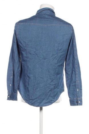 Ανδρικό πουκάμισο Unbranded, Μέγεθος M, Χρώμα Μπλέ, Τιμή 18,99 €