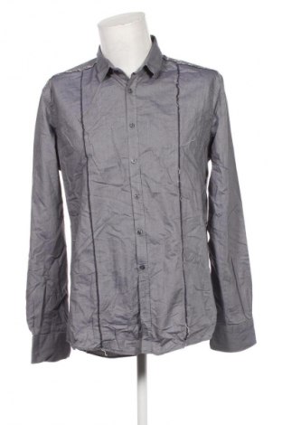 Ανδρικό πουκάμισο Unbranded, Μέγεθος XXL, Χρώμα Γκρί, Τιμή 18,99 €