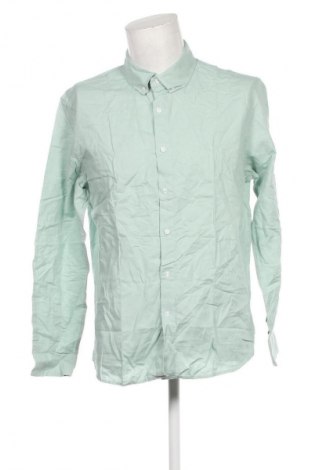 Herrenhemd Unbranded, Größe L, Farbe Grün, Preis 20,99 €