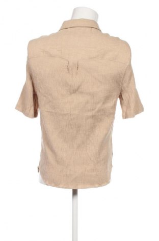 Herrenhemd Zara, Größe M, Farbe Beige, Preis 18,99 €