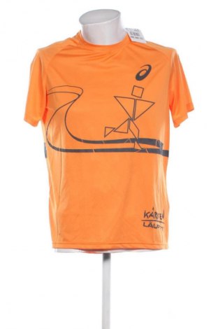 Herren T-Shirt ASICS, Größe L, Farbe Orange, Preis 18,99 €