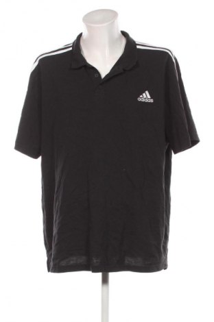 Мъжка тениска Adidas, Размер 3XL, Цвят Черен, Цена 27,99 лв.
