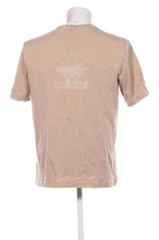 Мъжка тениска Adidas, Размер M, Цвят Бежов, Цена 27,99 лв.