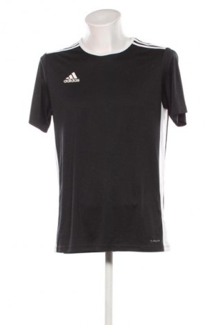 Мъжка тениска Adidas, Размер L, Цвят Черен, Цена 27,99 лв.