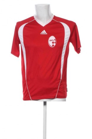 Ανδρικό t-shirt Adidas, Μέγεθος S, Χρώμα Κόκκινο, Τιμή 17,99 €