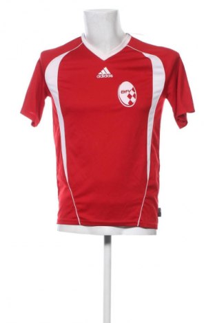 Herren T-Shirt Adidas, Größe S, Farbe Rot, Preis 18,99 €