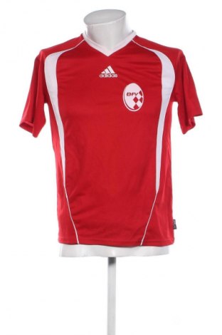 Męski T-shirt Adidas, Rozmiar S, Kolor Czerwony, Cena 88,99 zł