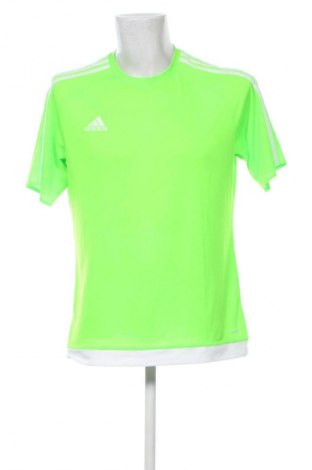 Herren T-Shirt Adidas, Größe L, Farbe Grün, Preis 30,22 €