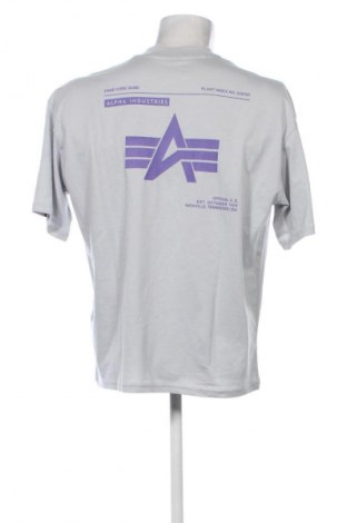 Męski T-shirt Alpha Industries, Rozmiar S, Kolor Szary, Cena 203,99 zł