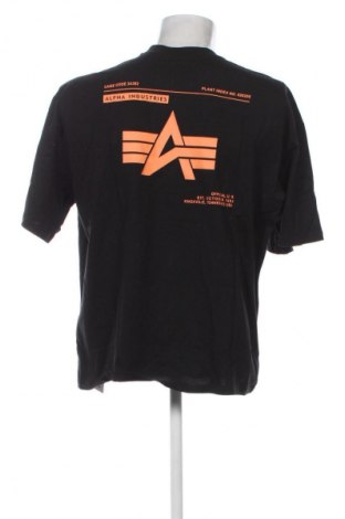 Herren T-Shirt Alpha Industries, Größe M, Farbe Schwarz, Preis 42,99 €