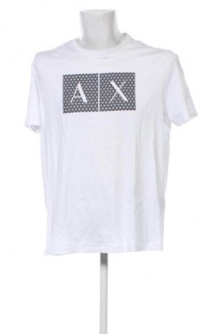 Pánske tričko  Armani Exchange, Veľkosť XXL, Farba Biela, Cena  50,95 €