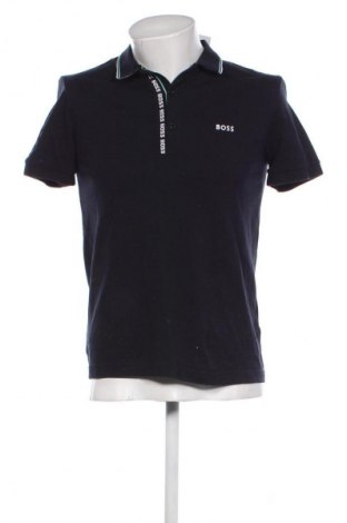 Męski T-shirt BOSS, Rozmiar M, Kolor Niebieski, Cena 181,63 zł
