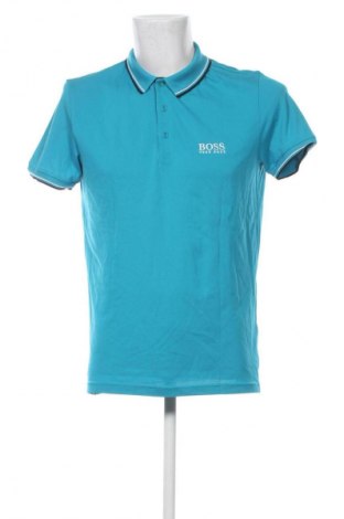 Męski T-shirt Boss Green, Rozmiar L, Kolor Niebieski, Cena 354,04 zł