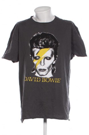 Ανδρικό t-shirt Bowie, Μέγεθος XXL, Χρώμα Γκρί, Τιμή 9,99 €