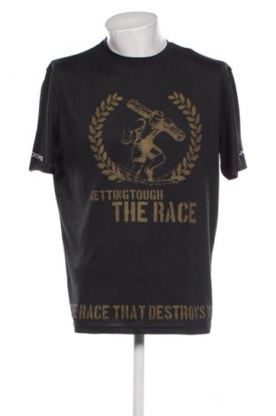 Męski T-shirt Brooks, Rozmiar L, Kolor Czarny, Cena 49,99 zł