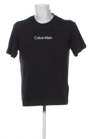 Herren T-Shirt Calvin Klein, Größe M, Farbe Schwarz, Preis 53,99 €