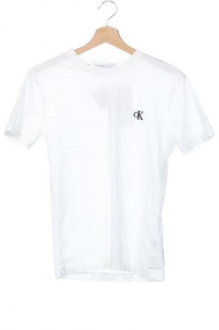 Męski T-shirt Calvin Klein Jeans, Rozmiar XS, Kolor Biały, Cena 252,99 zł