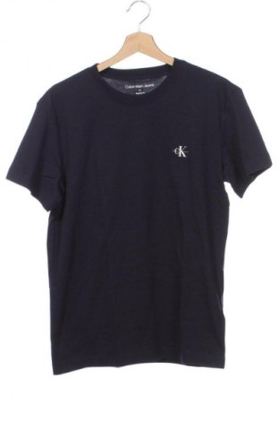 Мъжка тениска Calvin Klein Jeans, Размер XS, Цвят Син, Цена 70,99 лв.