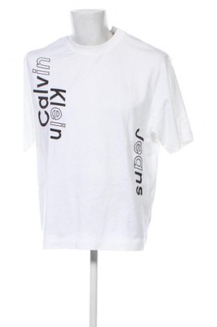 Pánske tričko  Calvin Klein Jeans, Veľkosť L, Farba Biela, Cena  40,95 €