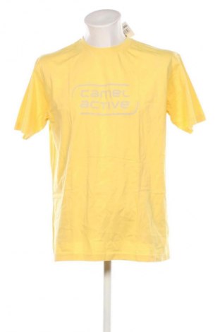 Herren T-Shirt Camel Active, Größe XL, Farbe Gelb, Preis 18,99 €