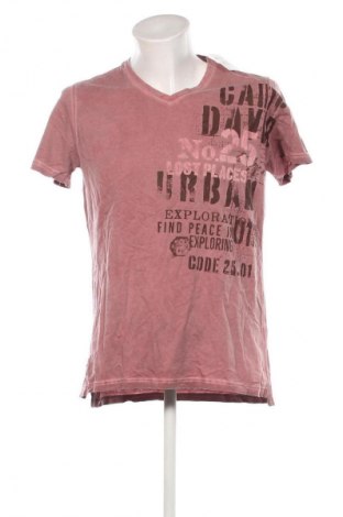 Herren T-Shirt Camp David, Größe L, Farbe Aschrosa, Preis € 18,99