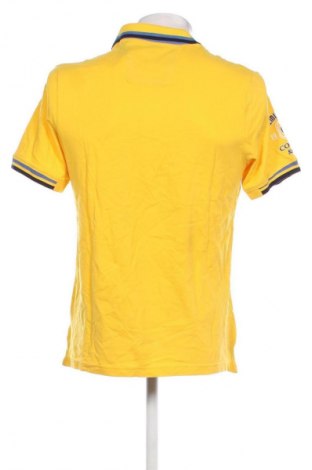 Ανδρικό t-shirt Cotton&silk, Μέγεθος L, Χρώμα Κίτρινο, Τιμή 12,99 €