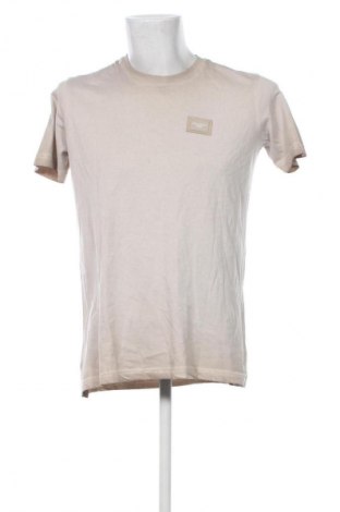 Męski T-shirt Dolce & Gabbana, Rozmiar M, Kolor Beżowy, Cena 966,02 zł