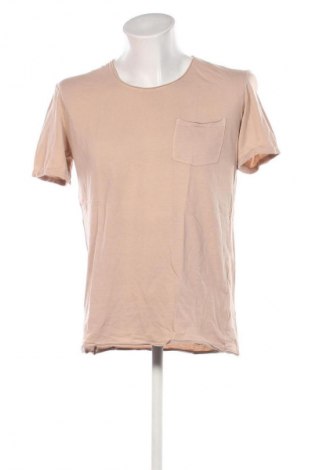 Męski T-shirt Eight2Nine, Rozmiar L, Kolor Beżowy, Cena 35,08 zł