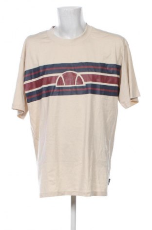 Herren T-Shirt Ellesse, Größe XXL, Farbe Beige, Preis 23,99 €