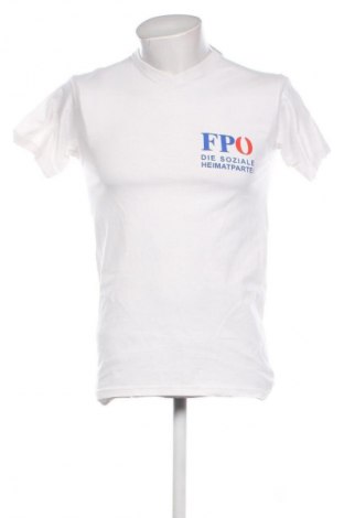 Tricou de bărbați Fruit Of The Loom, Mărime M, Culoare Alb, Preț 48,47 Lei