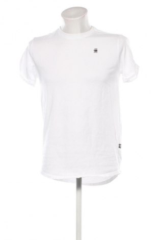 Męski T-shirt G-Star Raw, Rozmiar S, Kolor Biały, Cena 190,99 zł