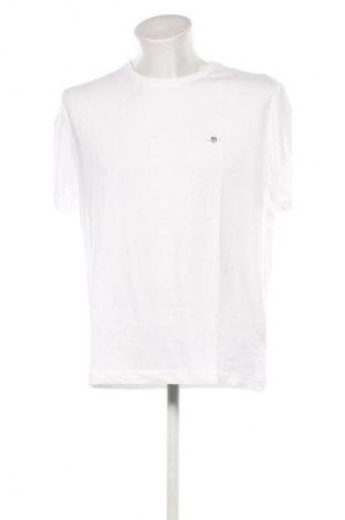 Tricou de bărbați Gant, Mărime L, Culoare Alb, Preț 283,99 Lei
