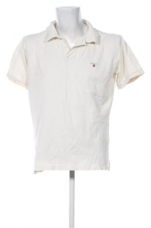 Tricou de bărbați Gant, Mărime XL, Culoare Ecru, Preț 139,14 Lei