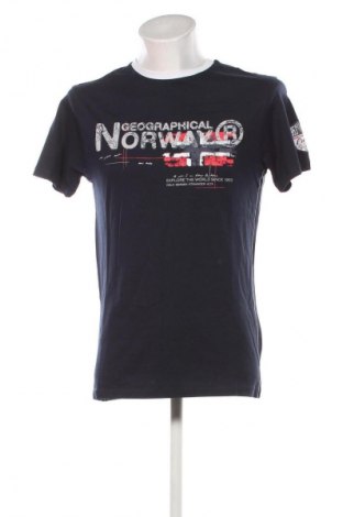 Herren T-Shirt Geographical Norway, Größe M, Farbe Blau, Preis 60,99 €
