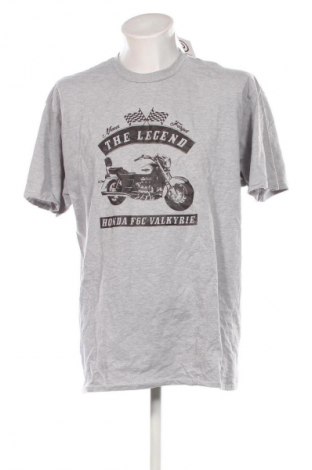Ανδρικό t-shirt Gildan, Μέγεθος XXL, Χρώμα Γκρί, Τιμή 12,99 €