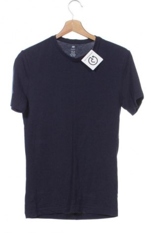 Herren T-Shirt H&M, Größe XS, Farbe Blau, Preis 6,99 €