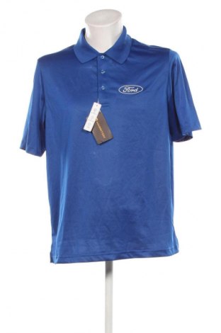 Tricou de bărbați Harriton, Mărime L, Culoare Albastru, Preț 86,99 Lei
