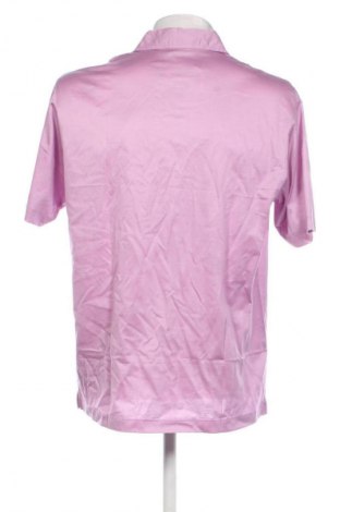 Męski T-shirt Henry Cotton's, Rozmiar XL, Kolor Różowy, Cena 248,28 zł
