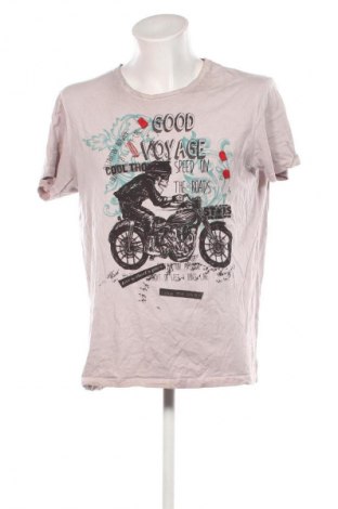 Мъжка тениска Jack & Jones, Размер L, Цвят Сив, Цена 18,99 лв.