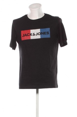 Herren T-Shirt Jack & Jones, Größe L, Farbe Schwarz, Preis 26,99 €